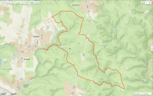 Okolím studánek Brna 14 km